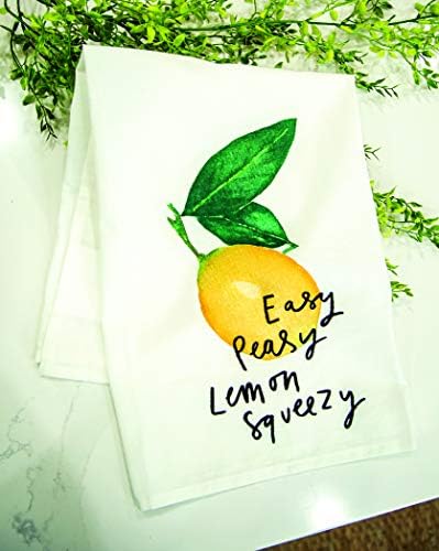 Ručnik za kuhinjsku posudu od citrusa limuna