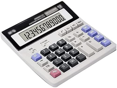 Kalkulatori HXR Desktop Kalkulator Praktični kalkulator Solarna baterija Dual Power Big Dugme 12-znamenkasti