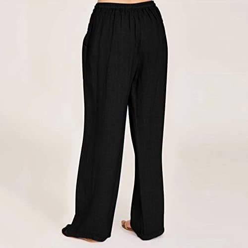 JoRasa radne pantalone za žene labave radne pantalone za žene pantalone za žene vezice sa elastičnim strukom