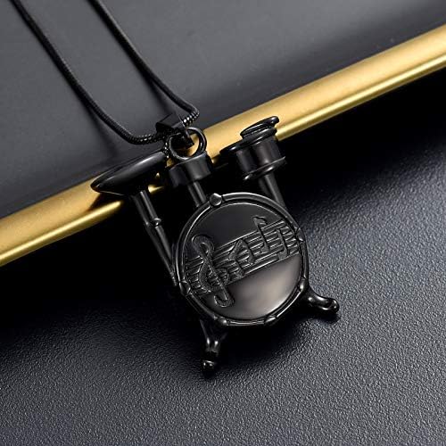 Niviora ZLXL730 jedinstveni bubanj set muzička ogrlica urna pet / ljudska kremacija privjesak ogrlica Nakit