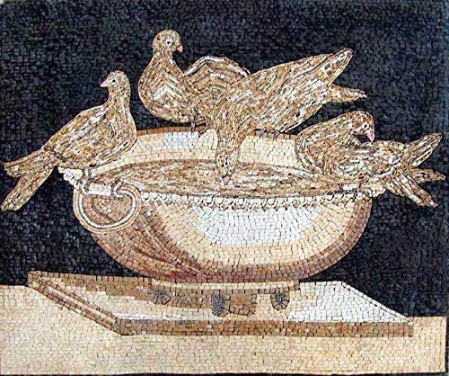 Mozaico Mosaic Artwork-Sosus of Pergamon | mozaik Designs / mozaik Artwork | mozaik Wall Art Floor Inlay