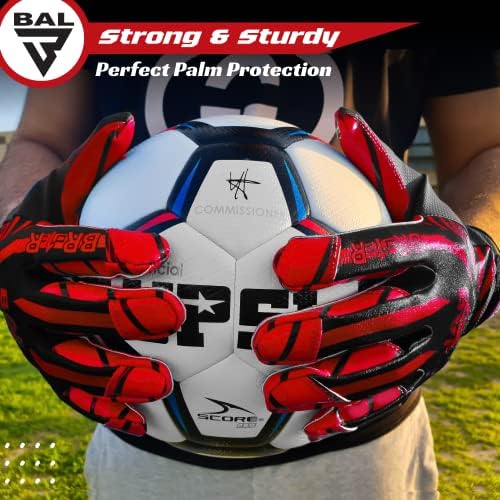 Zvijer Najmanje nogometne rukavice - ultra ljepljivi fudbalski rukavi za odrasle muškarci i žene - poboljšane