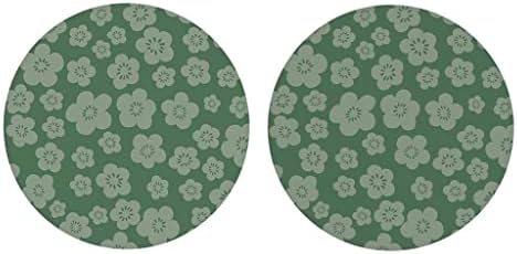 Floral proljeće zeleno 2,75 x 2,75 keramičke carske priobalice od 2
