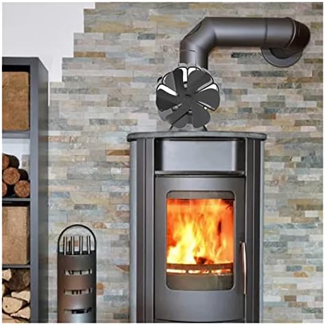 GaYouny ventilator za štednjak sa 6 topline tihi rad ekološki ekonomičan ventilator kamina za gorionik od