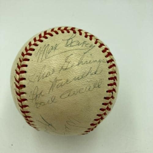 1933 Inaugural Prvo ikad sve Star Game Team potpisao bejzbol sa JSA COA - autogramiranim bejzbolama