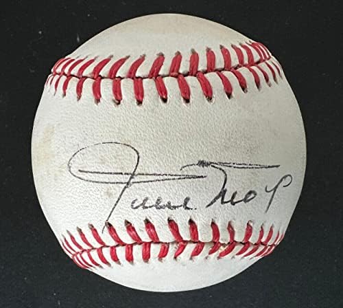 Willie Mays potpisala je autogramirana nacionalna liga Giamatti bejzbol JSA COA - autogramirani bejzbol