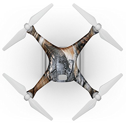 Dizajn Skinz Dizajn Skinz Raw Aged Knobby Wood Cull-Body Wrap Decal Komplet-komplet Kompatibilan je s drone