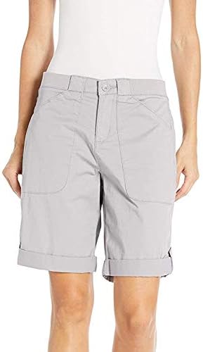 Hlače za vježbanje Žene Ljetna lagana valjaka Bermuda kratke hlače Čvrsta boja Comfort casual atletskih