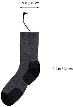 Besplatne grijane čarape za žene muške grijače za stopala električne punjive baterije za grijanje termo