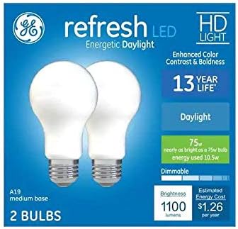 Ge Refresh 75-Watt EQ A19 dnevna LED sijalica sa mogućnošću zatamnjivanja