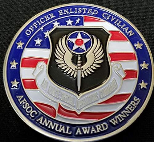 Ultra rijetka USAF AFsoc naredba izvanredan Airman i civilni zaposlenik 2006. godine izazov