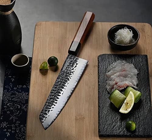 9-inčni kiritsuke japanski kuharski nož, ultra-oštri karbonski nehrđajući čelik profesionalni kuhati kuhinjski