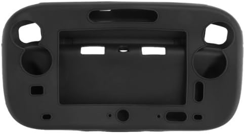 Toogoo soft silikonski gel zaštita poklopca za Wii u Gamepad kontroler crna