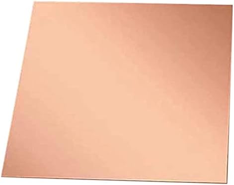 Yiwango bakar list folija bakar lim ljubičasta bakar ploča 6 različite veličine debljine 1. 5mm za, zanati, ručno rađeni materijal, mesingane ploče bakarne ploče