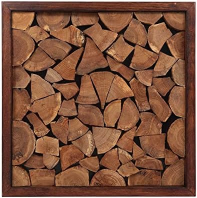 Conssan Wood zidni dekor | SAD Grown Sidrowood, Rustikalna drvena zidna umjetnost, Domaći ukrasi za dnevni