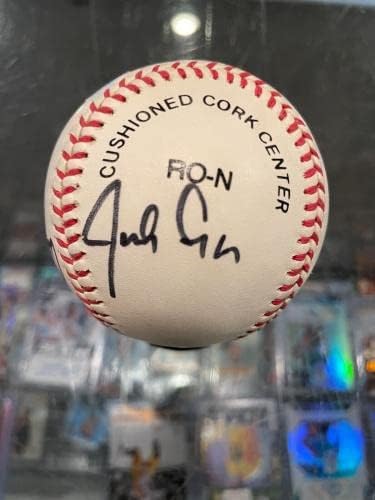 Barry Bonds Bobby Bonilla Andy Van Slyke Garcia potpisala je službena bejzbol JSA - autogramirani bejzbol