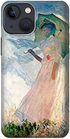 R0998 Claude Monet žena sa poklopcem kućišta suncobrana za iPhone 13