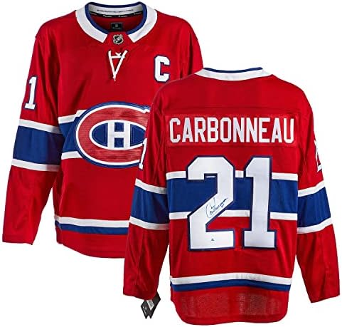 Guy Carbonneau Montreal Canadiens autogramirani dres fanatike - autogramirani NHL dresovi