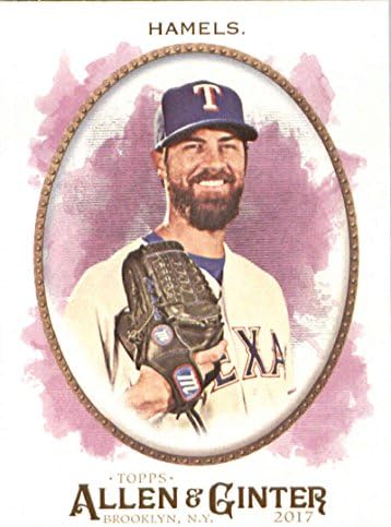 2017 Allen i Ginter 109 Cole Hamels Texas Rangers Baseball kartica