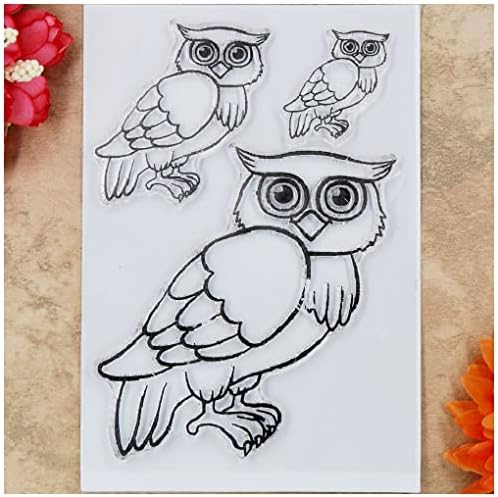 Kwelwam Owl Očistite markice za izradu kartica i DIY ScrapBooking 22100805