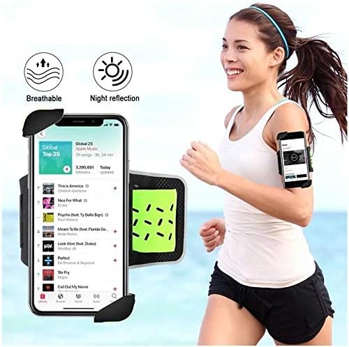 Micromax Canvas Selfie 2 Q340 Holster, Boxwave® [Flexsport Armband] Podesiva traka za vježbanje i trčanje