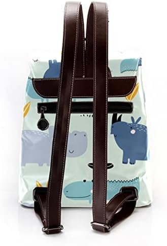 VBFOFBV ruksak za ženske pantalonske bakpa za laptop za žene Putovanje casual torba, crtani životinjski