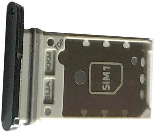 Eaglewireless Dual SIM ladicu i Micro SD kartica držač Slot sa gumenim vodootporan brtva prsten zamjena za Samsung Galaxy S22 S22+ Plus-Black