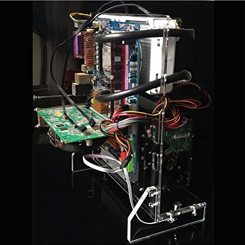 ZCBYBT Clear Acrylic computer Case DIY Retrofit otvorena matična ploča nosač vode za hlađenje vertikalni