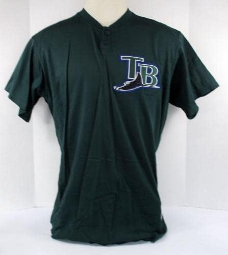 2001-02 Tampa Bay Devil Rays Tanyon Sturtze # 49 Igra Polovni Green Jersey BP ST 706 - Igra Polovni MLB dresovi
