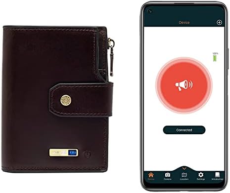 Anti-Lost Bluetooth novčanik za muškarce, Trackerable Mens novčanike sa GPS položaj Locator & Finder Tracker