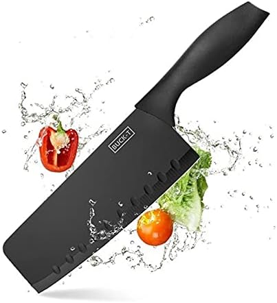 Gond crni nehrđajući čelik kuhinjski nož za voće nož meso Cleaver Chef nož profesionalni nož za kuhanje