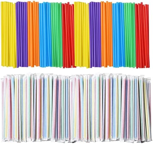 Alink 1000 broji, obojene boje za jednokratnu upotrebu u boji, pojedinačno umotane ravne straže - 7,75 x