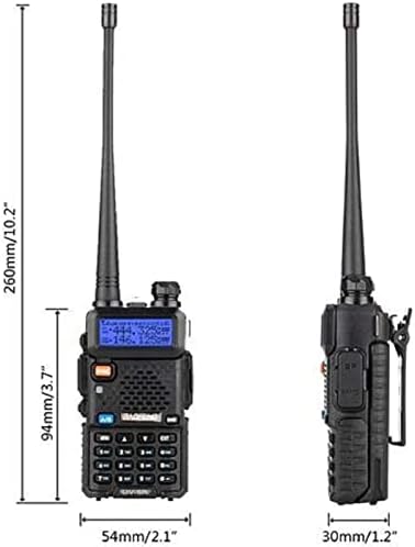 Baofeng UV-5R Dvopojasni dvosmjerni Radio paket od 4