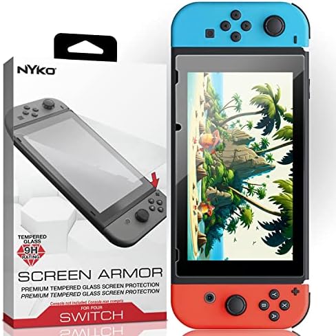 Nyko ekran Armor - 9h kaljeno staklo Zaštita ekrana za Nintendo Switch