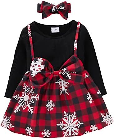 Axunitet Moja prva božićna odijela za novorođene djevojke