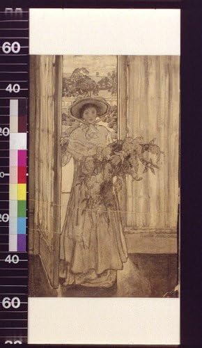 Istorijska fotografija: Angeli je trebalo vremena da se prilagodi,Elizabeth Shippen Green Elliott,1905?