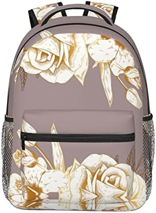 Božićni putnički ruksak za laptop žene Bookbag lagani školski ruksak za djevojčice Podesivi kolekcionarski