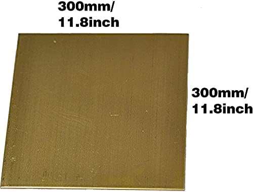 NIANXINN metalni tanki Lim folija ploča bakar metalni lim folija ploča 0.8 mmX 300 X 300 mm rez bakra metalne ploče listova