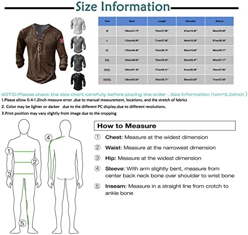 Muškarci velike veličine 3D digitalni tisak majica dugih rukava Ležerna moda V pulover izreza na vrhu retroverske