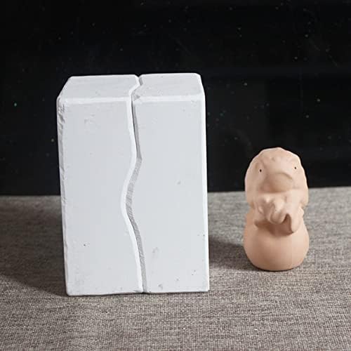 WellieSTR Mini Money Frog Ceramic Mould pad i grba set kalupa, gipsani kalupi keramička posuda kalupi pad