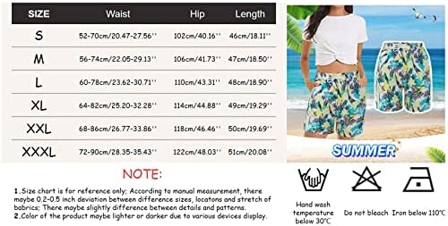 Ljetne kratke hlače za ženske ležerne salone Comfy čiste boje kratke hlače za plažu vrećice visoke strukske