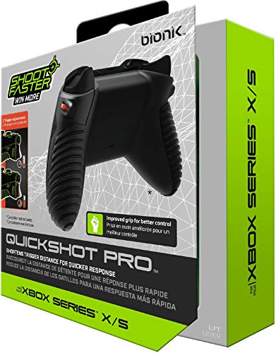 Bionik Quickshot Pro za Xbox seriju X / s: prilagođene ručke i dvostruke brave za brže snimke i poboljšanu