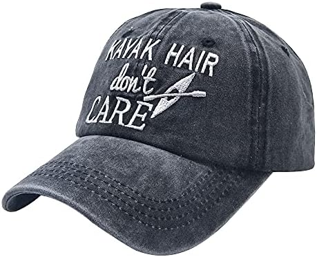 Waldeal ženska kajaka kosa ne zanimaju šešir, traper oprala podesiva kapa za bejzbol
