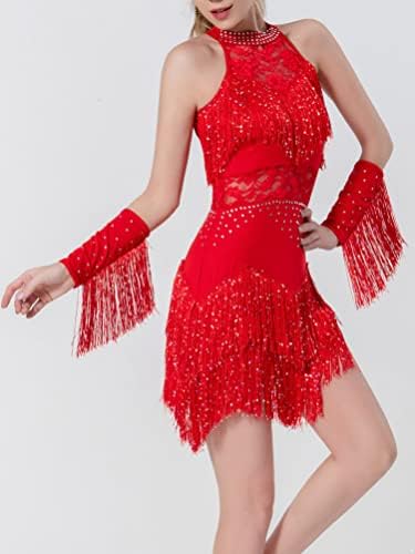Aislor ženska blistavo od latino plesna haljina napisana tango Rumba ball ballroom ples kostim