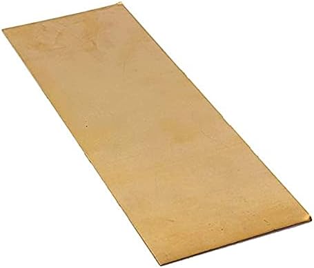 Sogudio Mesingana ploča čista bakrena folija mesingani Lim Percizija metali sirovine, 3x100x100mm Mesingana