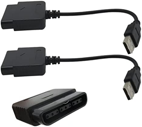 USonline911 Premium 2 kom USB kabl PS2 na PS3 Adapter za kontroler Video igara Konverter odgovara za Sony