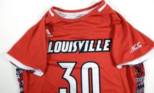 Žene u Uni iz Louisville Cardinals 30 Igra polovna crvena dres Lacrosse l dp03489 - Kolege se koristi