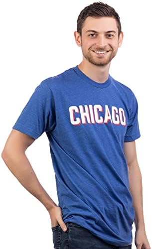 Chicago / klasični Retro grad Illinois IL Lake Michigan Midwest ponos muškarci žene T-Shirt