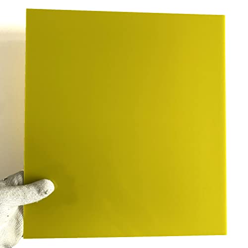 G10 FR4 Garolit lim, ploča od staklenih vlakana 335x300x3. 0MM žute boje