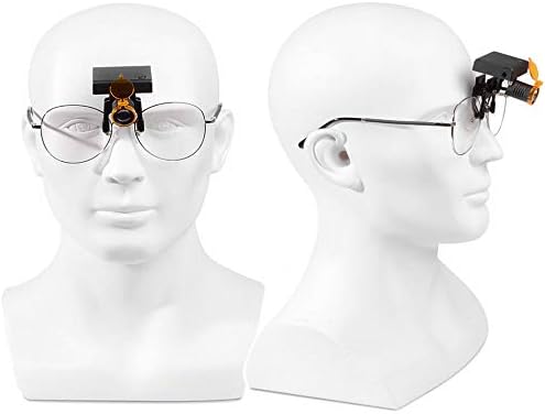 BONEW 3w glava za naočare sa optičkim kopčom + futrolom za odlaganje tkanine